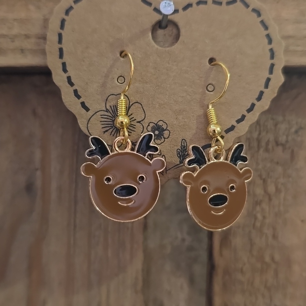Reindeer Earrings